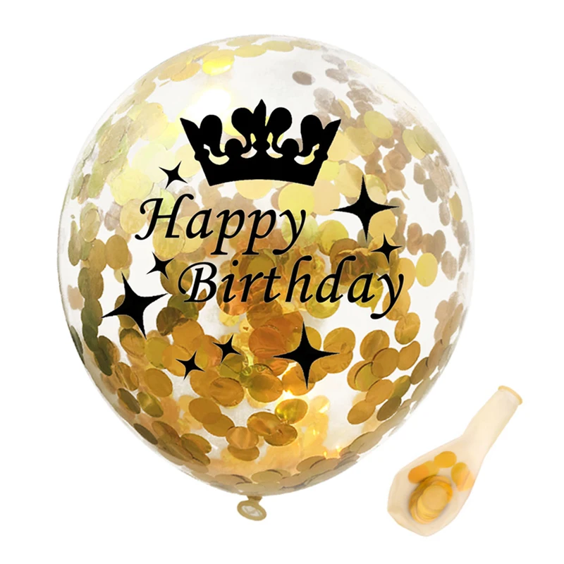 Рисунок воздушных шаров из латекса 12 дюймов лет happy 18th День рождения воздушные