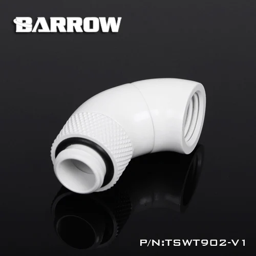 Barrow G1/4 "90 градусный Поворотный адаптер 2 секционный Тип фитинга коннектор с