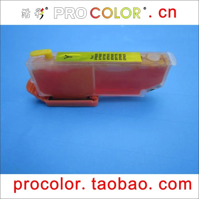 Многоразовый чернильный картридж PROCOLOR IC70 с чипами ARC для epson EP 805 805A 805AR 805AW EP-805 EP805AR