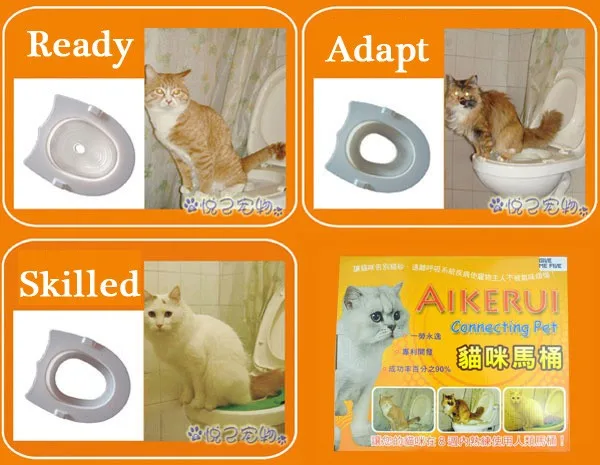 4 in1 для товары для животных, кошек коврик Пластик Набор теней Kat кошачьего туалета для домашних животных туалет для кошек туалетные принадлежности для дрессировки тренер