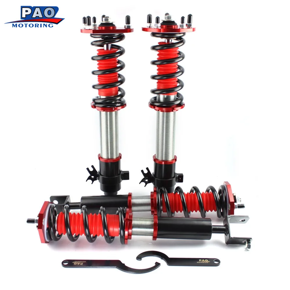 Полный комплект Coilover для Honda Prelude 2001 1992 пружинный катушки Пружинные Амортизаторы