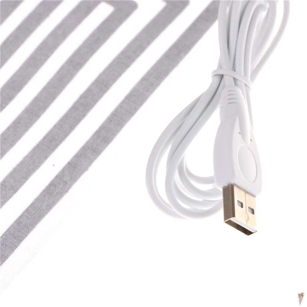 Нагревательный элемент USB подогрев пленки стельки с подогревом 8*18 см зимние