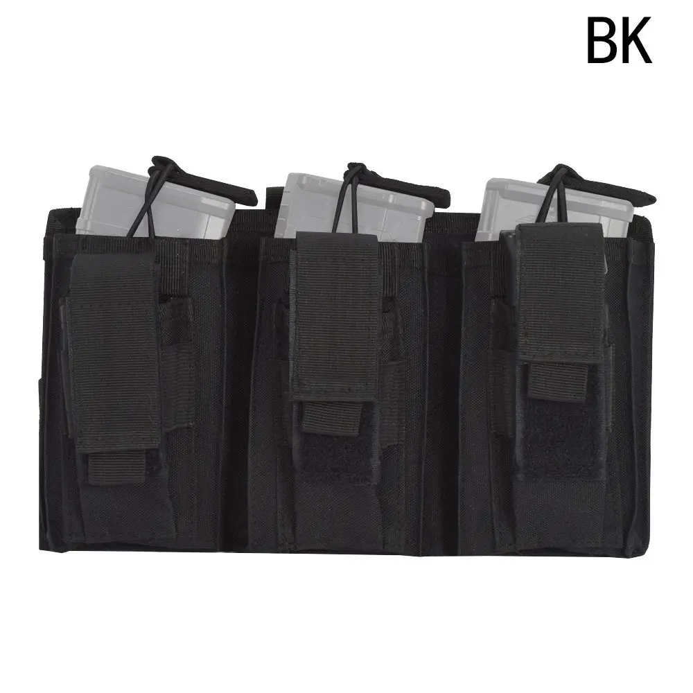 SINAIRSOFT тактическая нейлоновая сумка охотничий Molle тройной 223/5. 56 мм Открытый верх Mag Magazine M4 Сумка для пейнтбола страйкбол Arma патрон