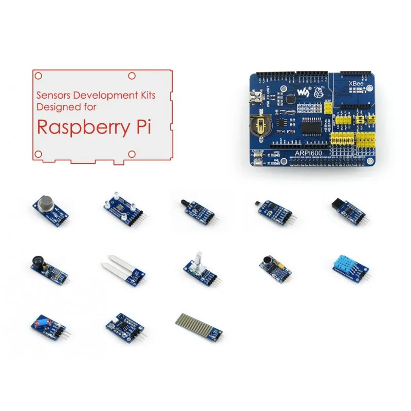 Waveshare RPi Acce D для Raspberry Pi включает плату расширения плата передачи ARPI600 различные
