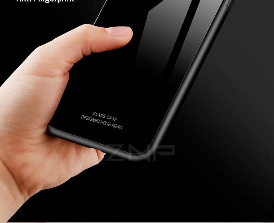 ZNP роскошный задний стеклянный чехол для телефона для samsung Galaxy S10 S9 S8 Plus S10E полный чехол для samsung Note 8 9 S7 Edge чехол s Shell