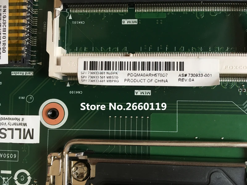 Kaufen Desktop-mainboard Für 23 AiO 730933-001 730933-501 730933-601 Motherboard Voll Getestet