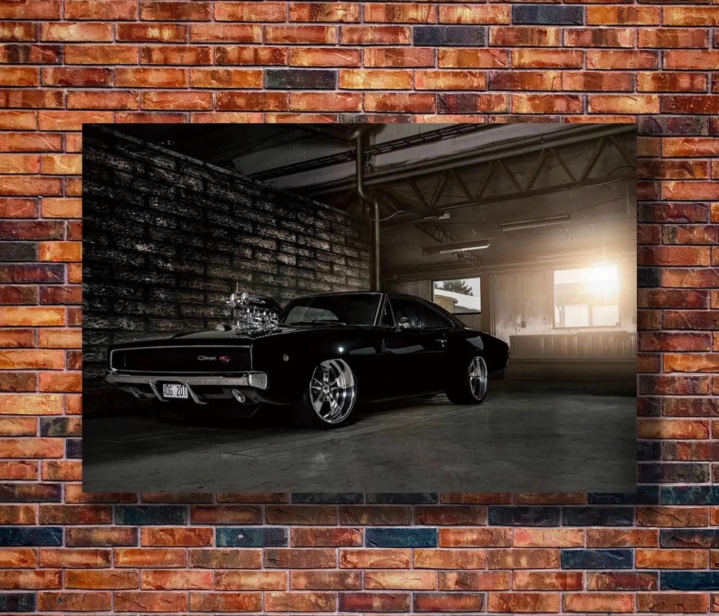 Q0383 плакаты и принты Hot dodge charger 1969 fast and furious 36x24 30x20 40x27inc художественный постер