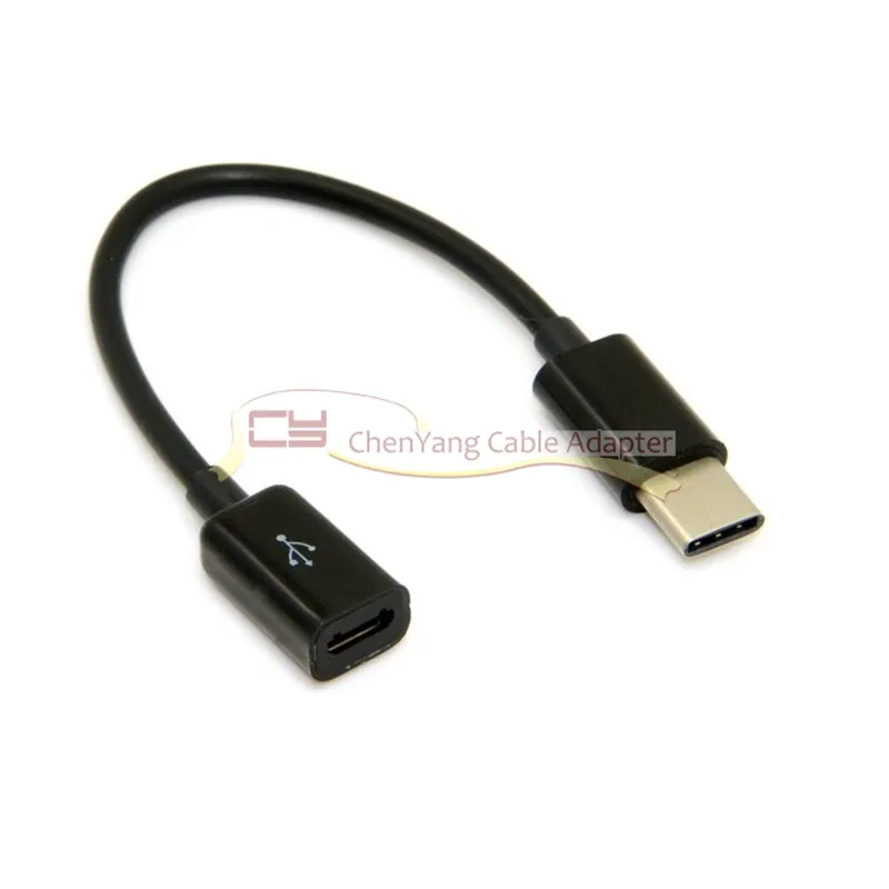 

USB 3.1 Type C Male to Micro USB 2.0 5Pin Female Data Cable for Tablet & Mobile Phone