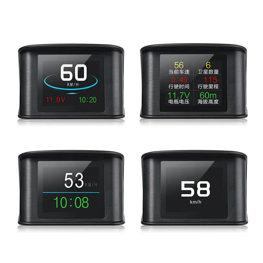 Универсальный Автомобильный дисплей цифровой GPS-датчик скорости умный Монитор