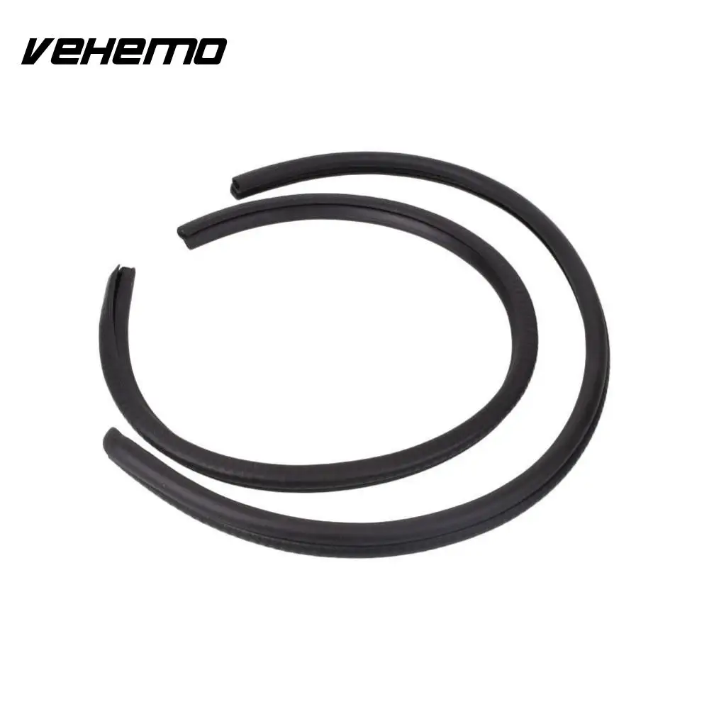 Vehemo 2 шт./лот, автомобильная звукоизоляция, резиновая уплотнительная полоса для B столба, шум, ветрозащитная дверная резиновая уплотнительная полоса, автомобильный стиль