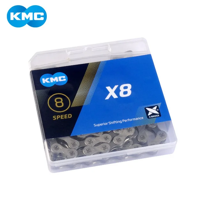 X8 Велосипедной цепи KMC X8 X9 X10 X11 X12 супер светильник двойной X инструмент для демонтажа цепи велосипеда(8/9/10/11/12 Скорость шоссейный велосипед MTB переключатель 116L - Цвет: X8