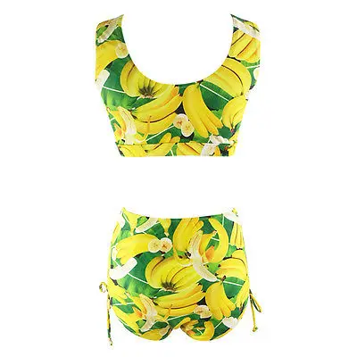 Размера плюс 2017 сексуальный комплект бикини Высокая талия купальный костюм Для