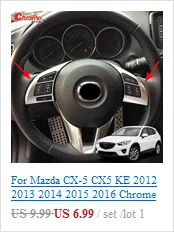 Для Mazda CX-5 CX5 KE 2012 2013 хромированная головка переключения передач накладка ручка управления крышка Украшение автомобиля Стайлинг