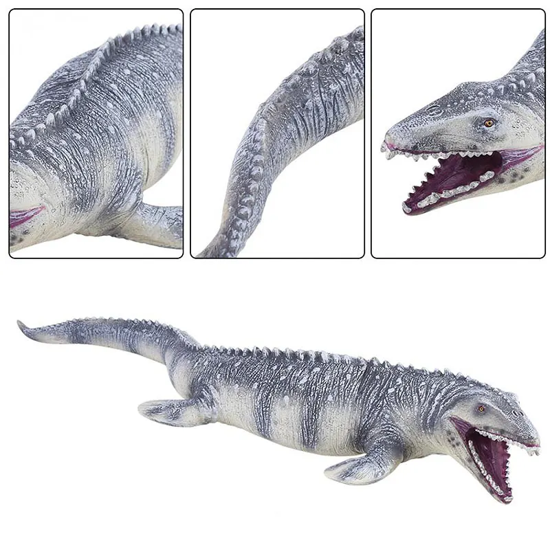 Jurassic большой Mosasaurus динозавр мягкие ПВХ фигурки Модель Коллекция животных Динозавр игрушки для детей