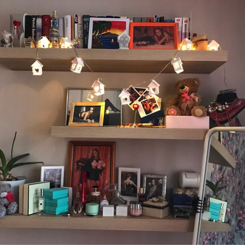 Jiaderui LED 150 см 10 светодиодов Сердце Дерево гирлянда дом гирлянды огни с батарейным