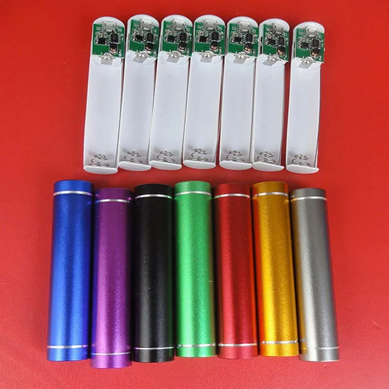 DIY 18650 Коробка для внешнего аккумулятора пластиковый корпус чехол коробка с микро