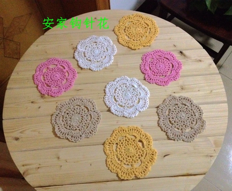 Бесплатная доставка Модный хлопковый вязаный кружевной фетр ZAKKA 20 шт./партия