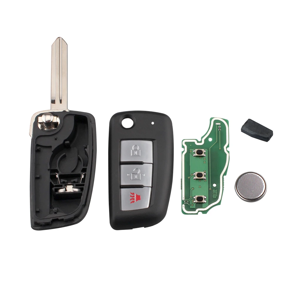 Новый стиль 3 кнопки дистанционного ключа 315 МГц для Nissan Versa 2007 2013 Xterra 2005 2014 KBRASTU15 ID46