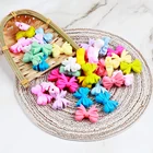 TYRY.HU 10 шт. мини-силиконовые бусины с бантом 