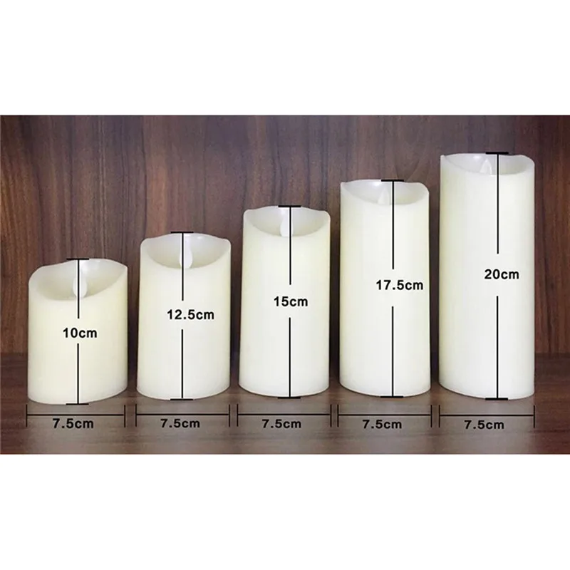 Новинка Светодиодный ная свеча с долговечным ярким светом беспламенная