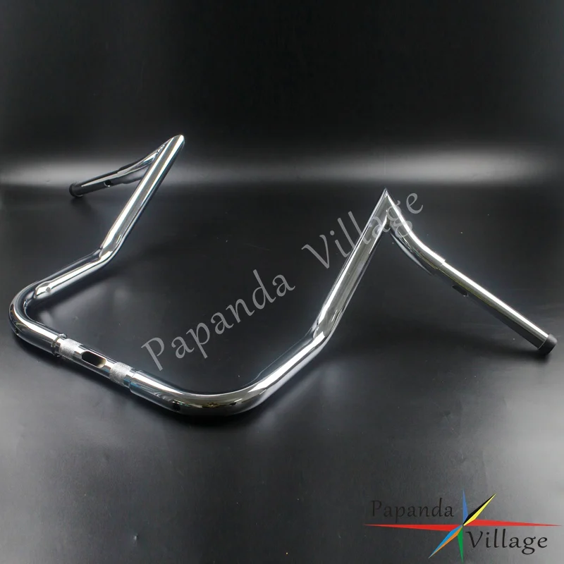 Хромированные мотоциклы 14 &quot16&quot Rise Monkey Bars на заказ руль для Harley Touring FLHT FLHTC w/Batwing