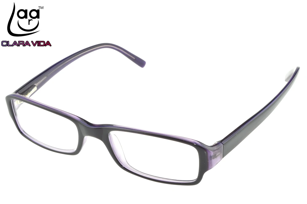 Модная фиолетовая дизайнерская оправа ручной работы полностью оптическая