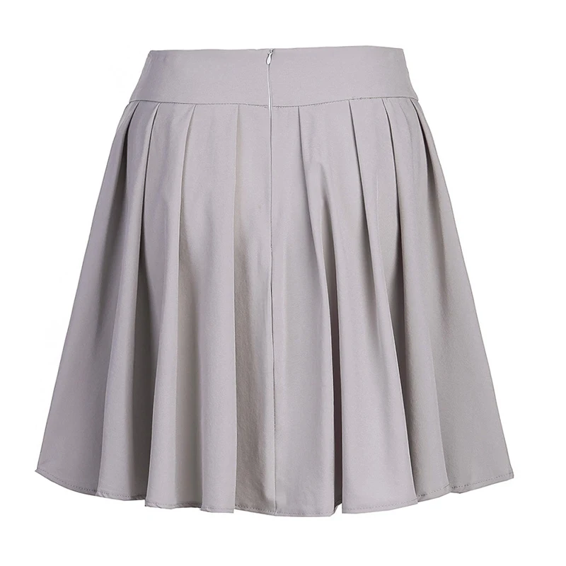 Sweet Women Pleated Skirt School Black Grey Color Girls Dance Clothing Mini Skirts KH832347 | Женская одежда