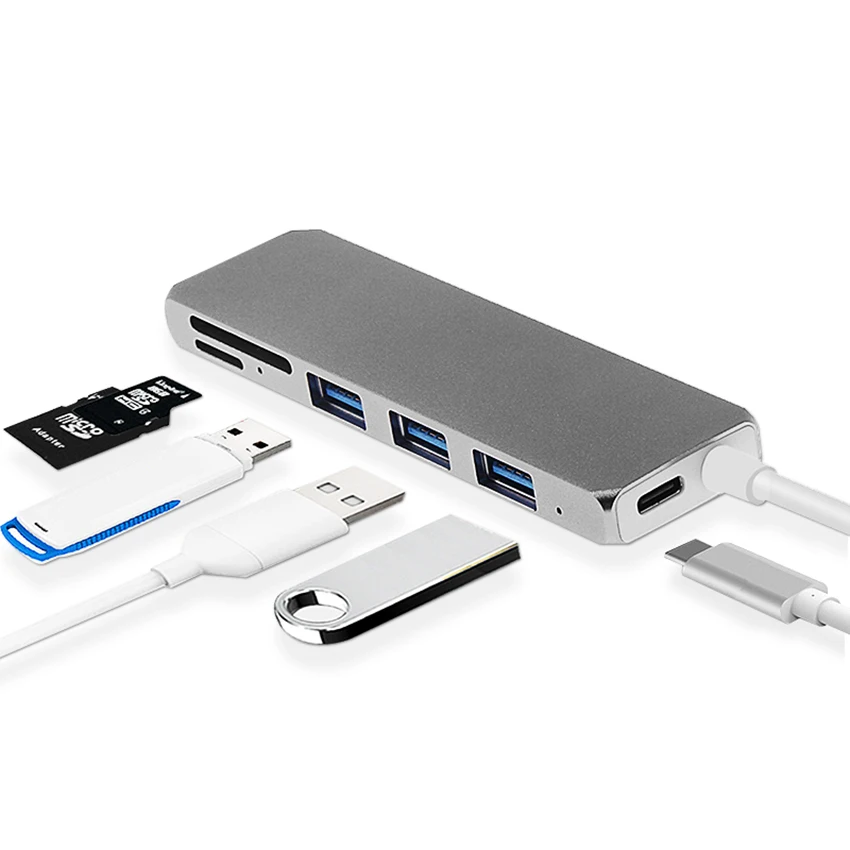 Переходник с Type C на USB 3 0 1*3 (PD)|Кабели HDMI| |