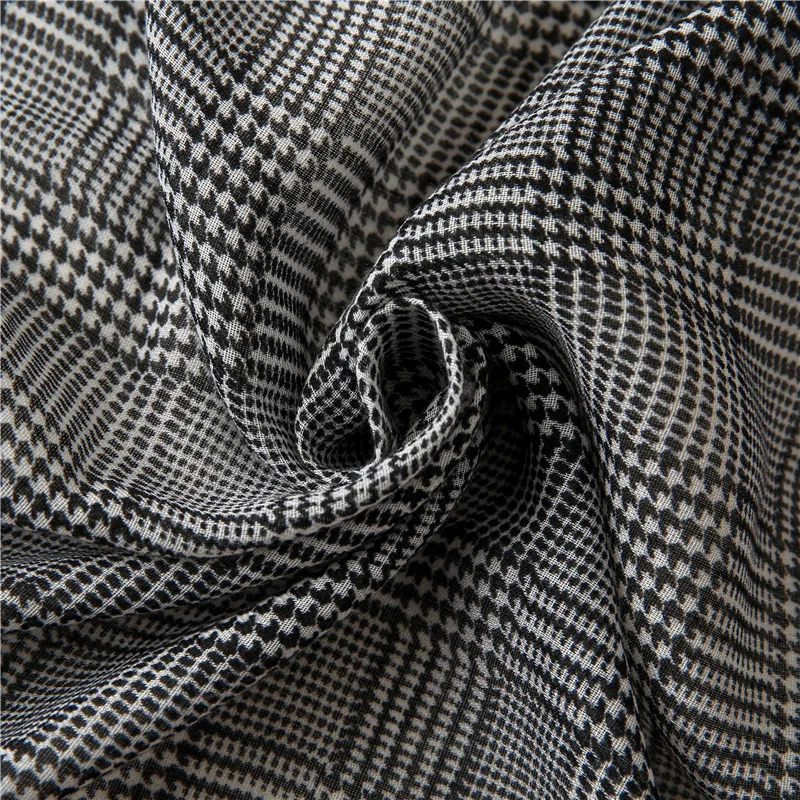 New Design Plaid Striped Viscose Shawl Scarf Women High Quality Printe Pashmina Stole Bufandas Mujer Muslim Hijab 180*90Cm
