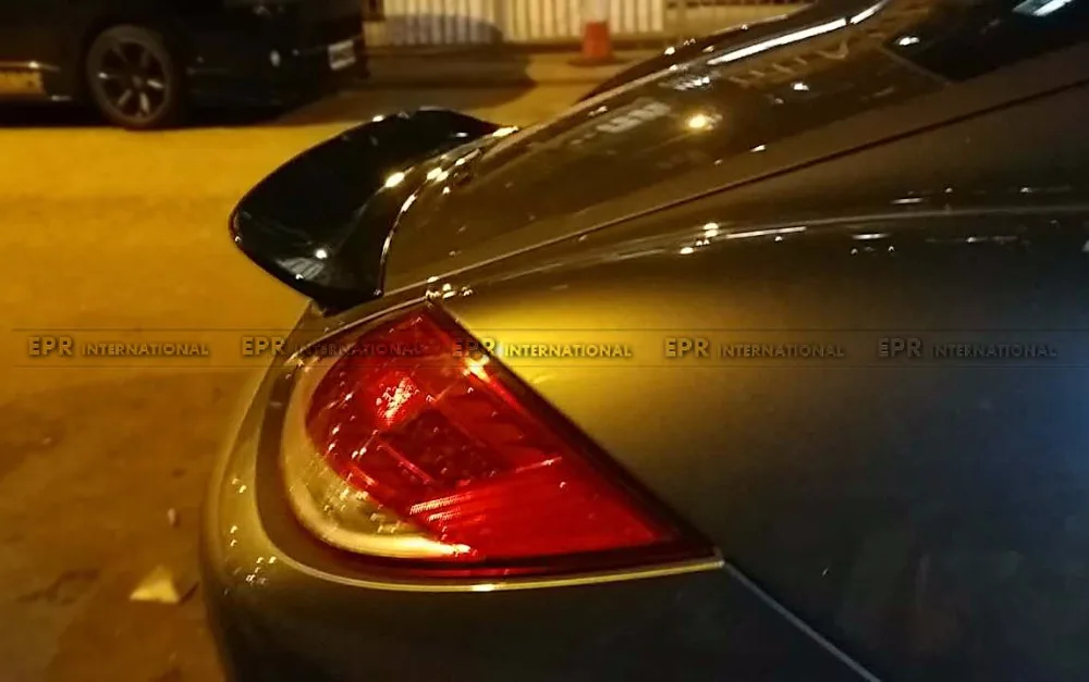 FRP стекловолокно EP стиль задний спойлер Duckbil для Porsche 2006-2012 Cayman 987(Boxster S need cayman спойлер крепление) Автомобильный Стайлинг