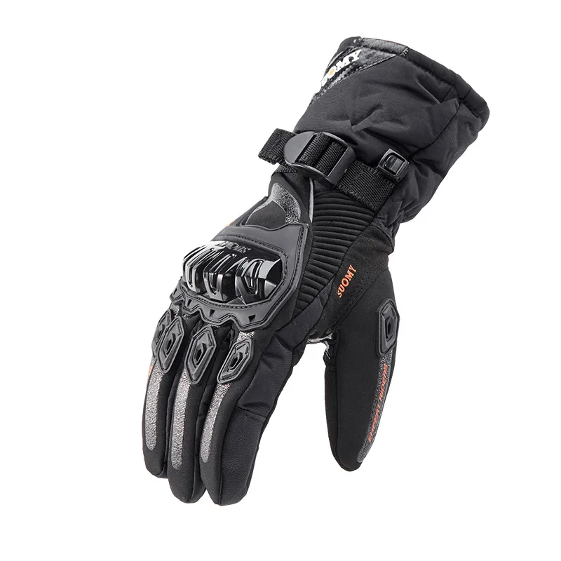 

Motorcycle Gloves Touch Screen Winter Warm Waterproof Protective Gloves Guantes Moto Luvas 100% windproof