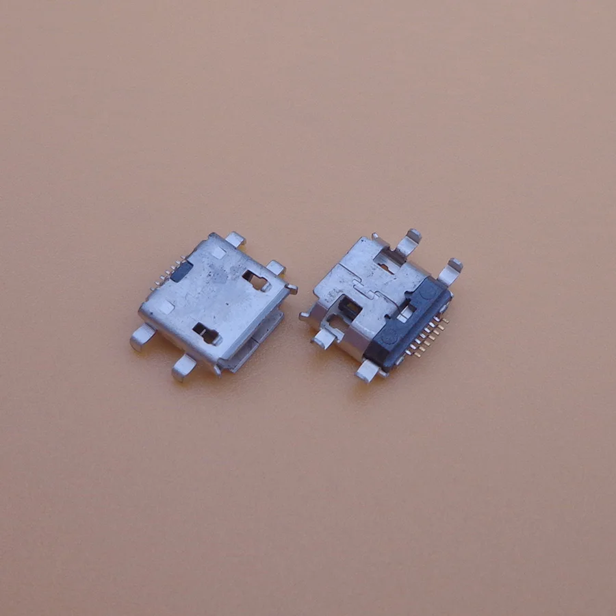 5-100 шт 7Pin длинные шпильки с краем Crul порт для зарядки гнездо Micro USB разъем 4 фута