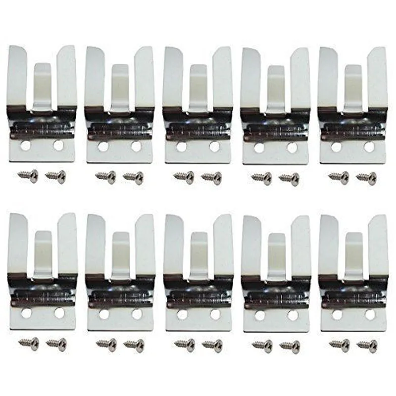 Лот из 10 шт. металлический держатель микрофона зажим для рабочего MH2 метр CB Ham