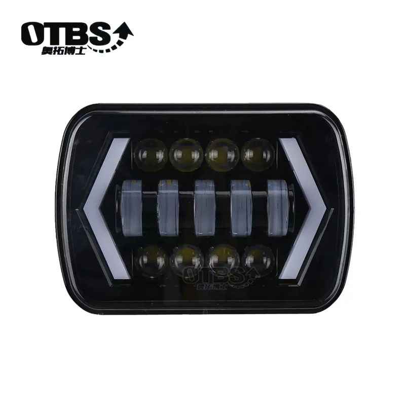 OTBS 2 шт. 5x7 дюймов квадратный светодиодный налобный фонарь стрелка ангельские
