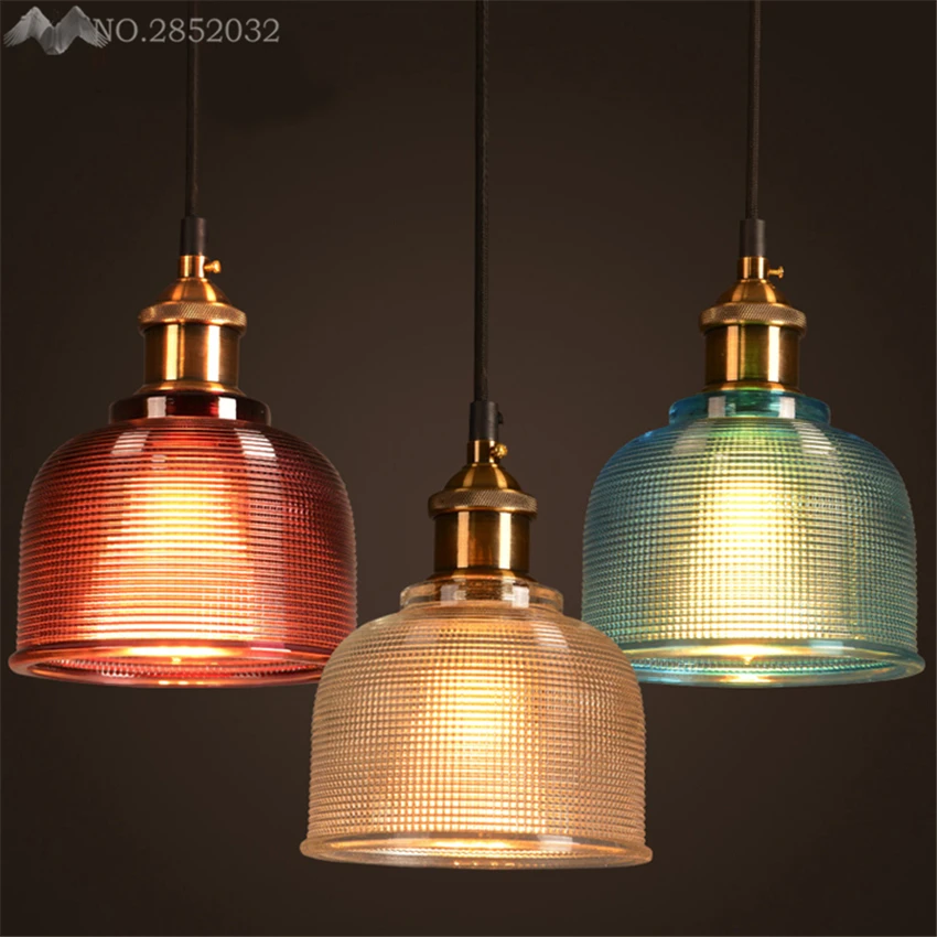 Современное искусство подвесные светильники Красочные стеклянные лампы