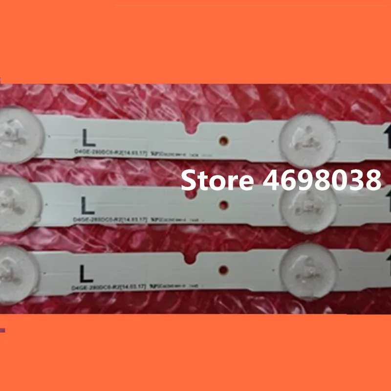 3PCS/LOT LED Backlight Lamp strip for Samsung 28&quot TV D4GE-280DC0-R2 BN41-02168A BN96-30413 UE28J4100 | Освещение