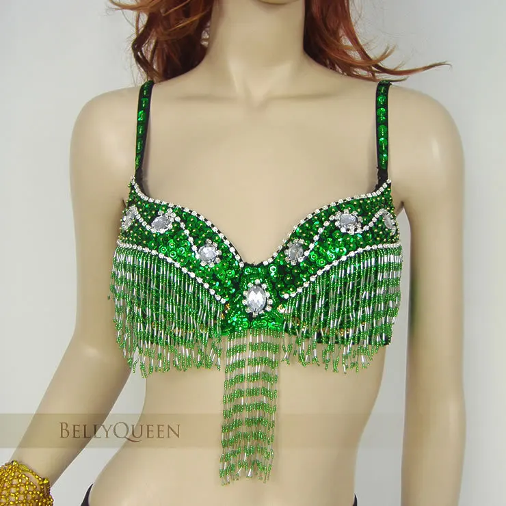 Блестящий стеклянный бюстгальтер для танца живота|costume japanese|brabra belt |