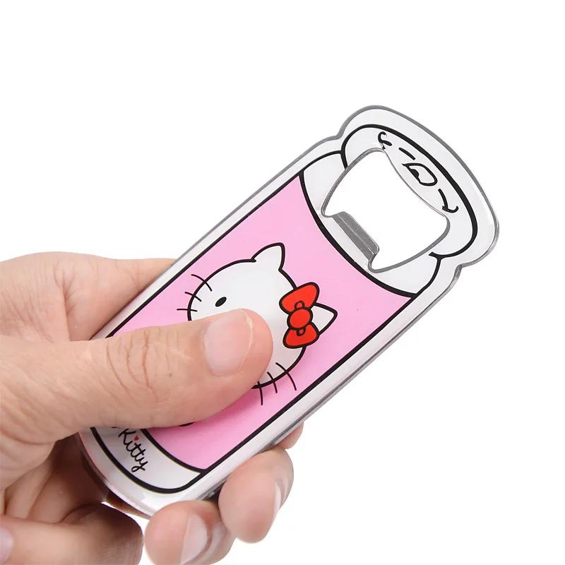 Мультфильм Kawaii открывалка для пивных бутылок Персонализированные забавные