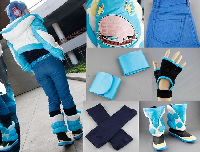 Full Set Аниме драматического убийцы Косплей Костюм DMMD Seragaki Aoba куртка Высокое качество пальто индивидуальный заказ любой размер - Цвет: Full Set