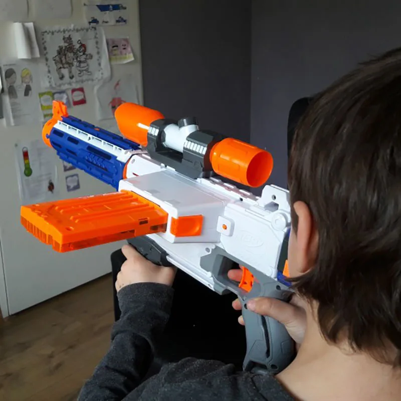 Аксессуары для Nerf универсальные совместимые мягкие пули в сборе детали снайперский пистолет Элитный прицел для Nerf пистолет