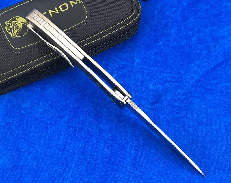 VENOM BONE DOCTOR M390 Титан CF Флиппер складной нож для кемпинга охоты выживания карманные кухонные ножи для фруктов EDC инструменты