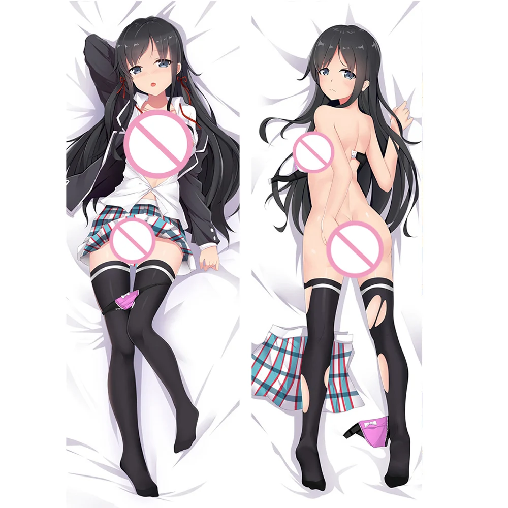 

Аниме Yahari Ore No Seishun Love Come Wa Machigatteiru Подушка Чехол обнимающая Подушка Чехол манга наволочка дакимакура