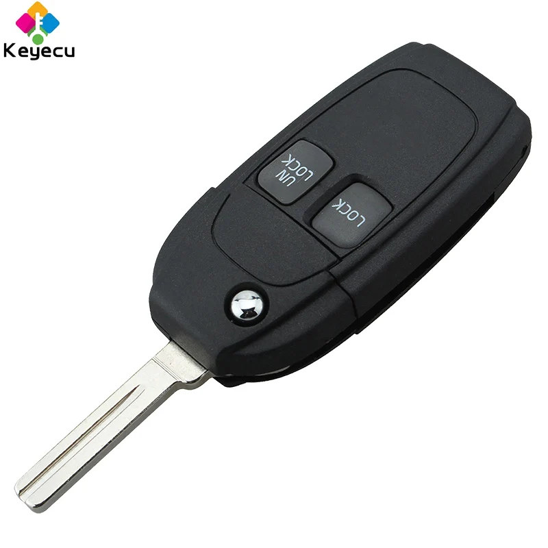 Запасной складной чехол KEYECU для Volvo C70 S40 S60 S70 S80 S90 V40 V70 | Автомобили и мотоциклы
