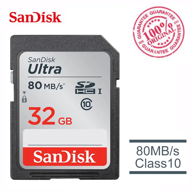 Карта памяти SanDisk SD класс 10 U3 SDHC 8 ГБ 4|Карты памяти| |