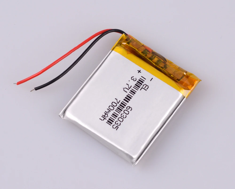 Солнце E worksPolymer аккумулятор 700 mah 3,7 V 603035 литий-ионная батарея в видеомагнитофон dvr bluetooth колонка