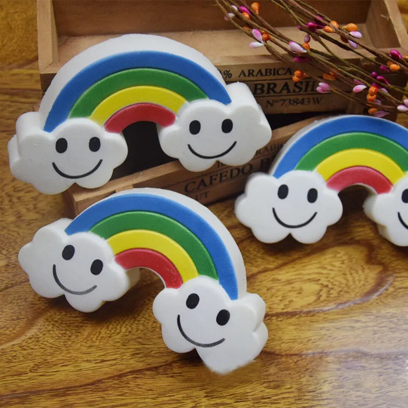 Ремень сжимается хлопок медленно растет ребенок Радуга облака сжимаемые игрушки