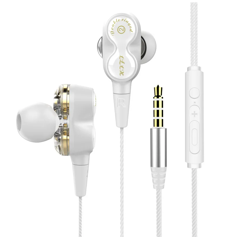 Двойной динамический беспроводной bluetooth наушники четырехъядерный двойной