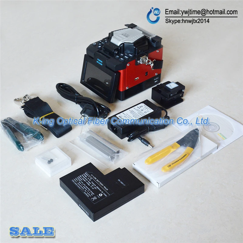Смарт-X-97 FTTH сварочный аппарат для оптических волокна Splicer сплавливания FTTx