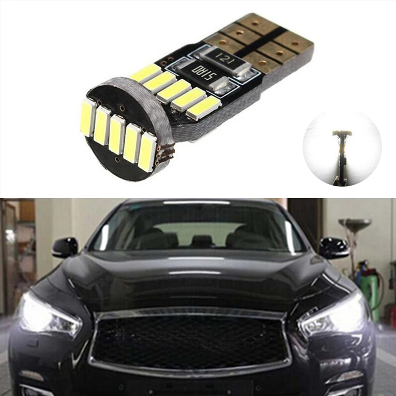 1x T10 4014 SMD 15 светодиодный W5W сигнализирующий фонарь просвет светильник для Infiniti Q50