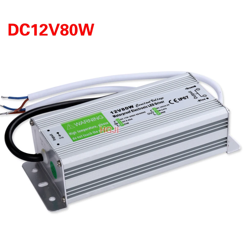 Трансформатор светодиодный светодиодного драйвера IP67 водонепроницаемый